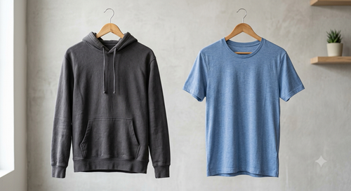 1 Hoodie and 1 T Shirt custom printed by INK SN
